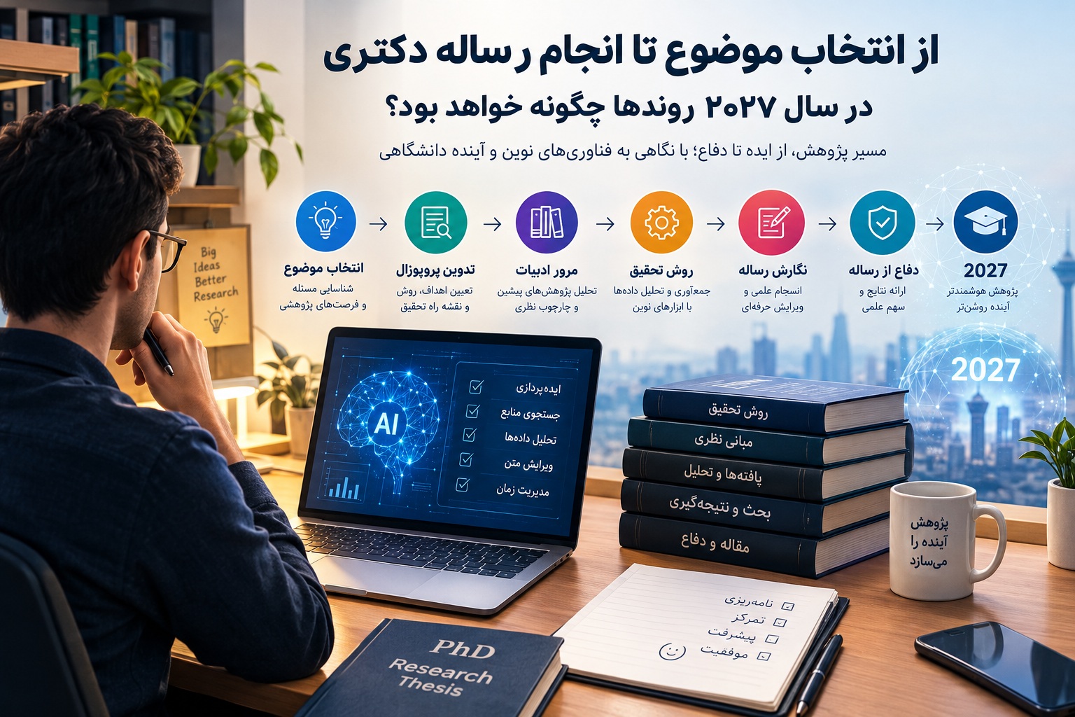 انجام رساله دکتری انجام رساله دکتری